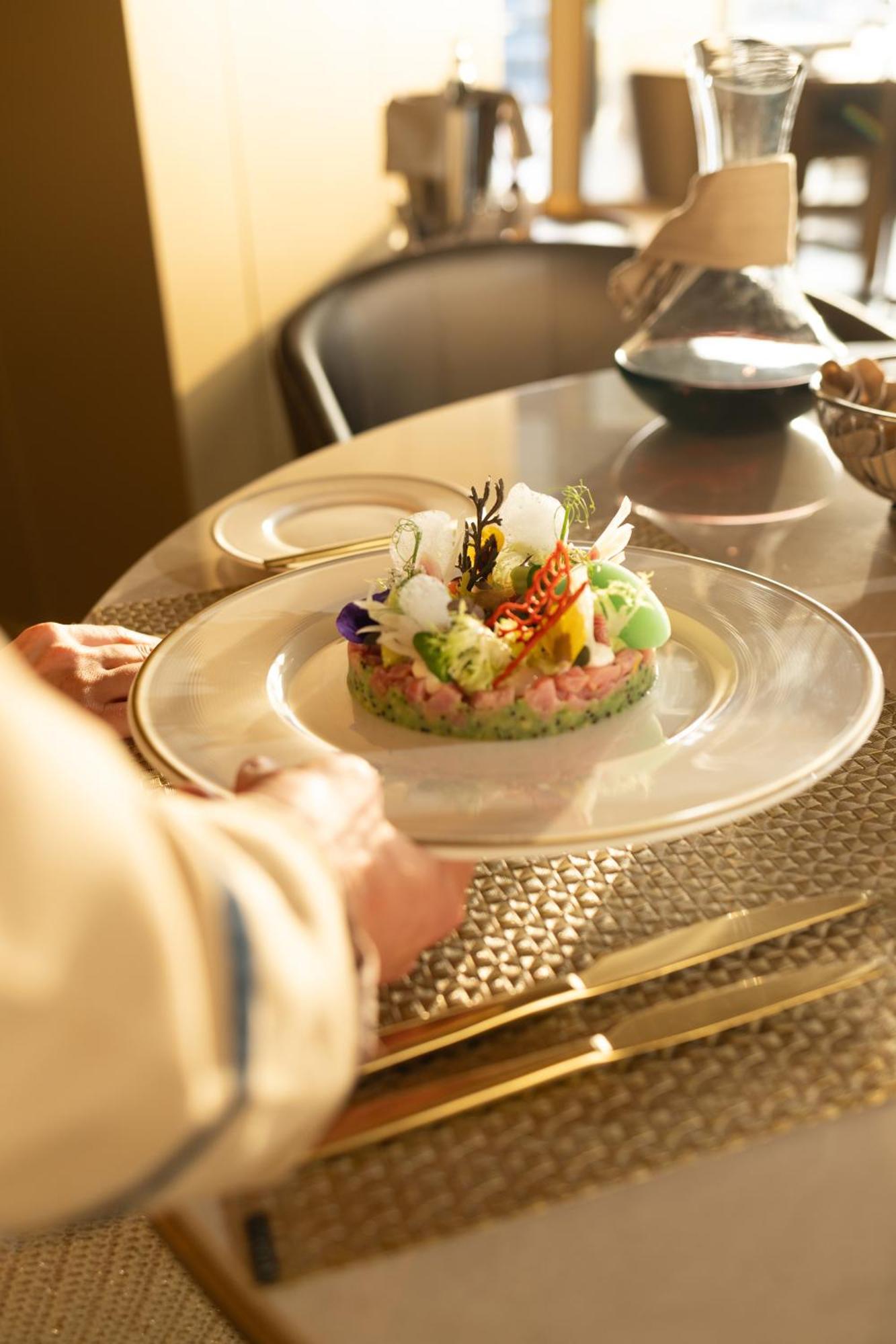 Amarande (Adults Only) Hotel Ayia Napa Luaran gambar A plate of food